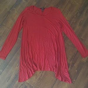 Red Long Sleeve Dress SIZE S